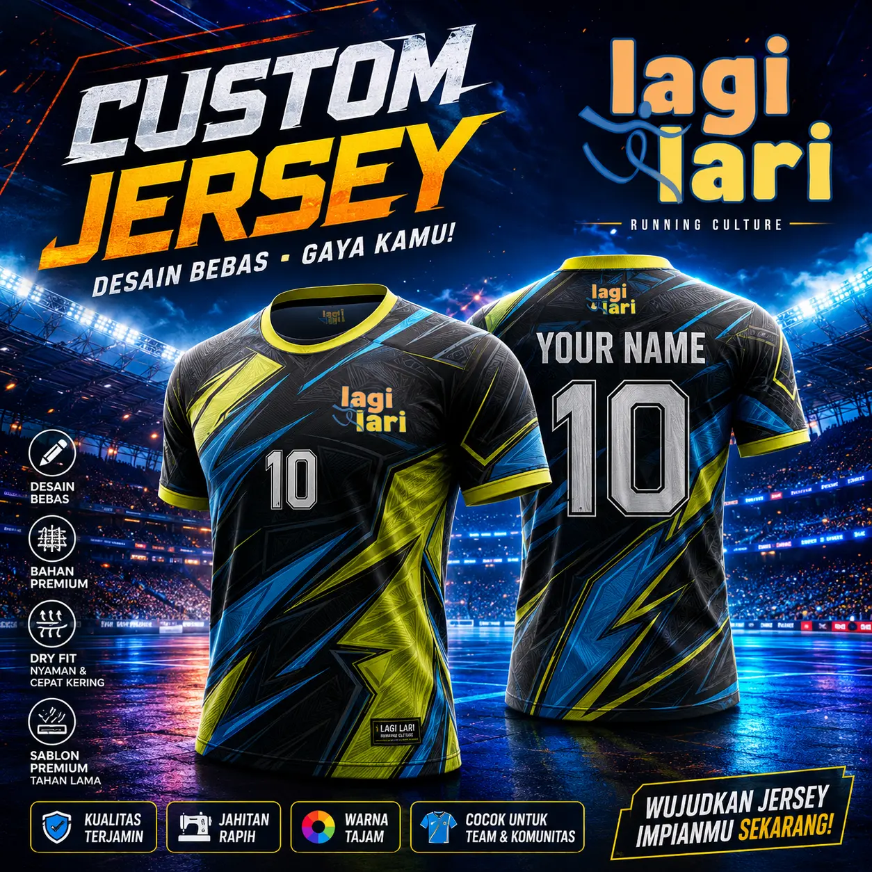 Costum Futsal Jersey